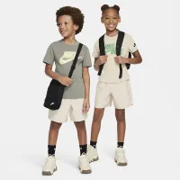 Nike Little детские Woven шорты цвет коричневый