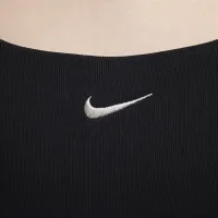 Nike Sportswear Chill Terry женская Slim French Terry Cropped Tank цвет черный