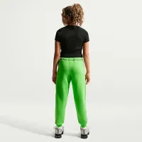 Nike Air Big дитячі Fleece Joggers колір зелений