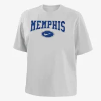 Memphis женская Nike College Boxy футболка цвет белый