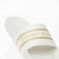 Шлёпанцы Tommy Hilfiger Poolslide With Webbing FW0FW07845-YBL - Белые