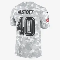Mike Alstott Tampa Bay Buccaneers Salute to Service чоловічі Nike Dri-FIT NFL Limited Jersey колір білий