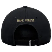 Wake Forest Club чоловічі Nike College Cap колір чорний
