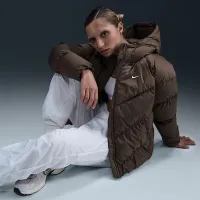 Nike Sportswear Windpuffer женская Storm-FIT Loose Куртка цвет коричневый