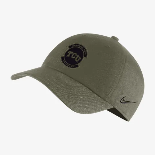 TCU Heritage86 Nike College Adjustable Cap колір зелений