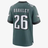 Saquon Barkley Philadelphia Eagles чоловічі Nike NFL Game Football Jersey колір зелений