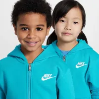Nike Full-Zip Club набор Little Kids 2-Piece Толстовка с капюшоном набор цвет зеленый