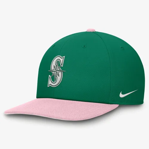 Seattle Mariners Malachite Pro чоловічі Nike Dri-FIT MLB Adjustable Hat колір зелений