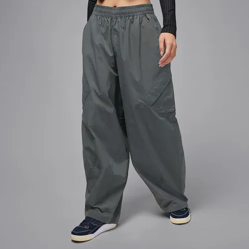Nike Jordan Flight Chicago жіноча Parachute Pants колір сірий