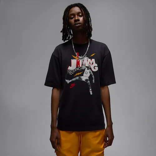 Nike Jordan Brand чоловічі футболка колір чорний