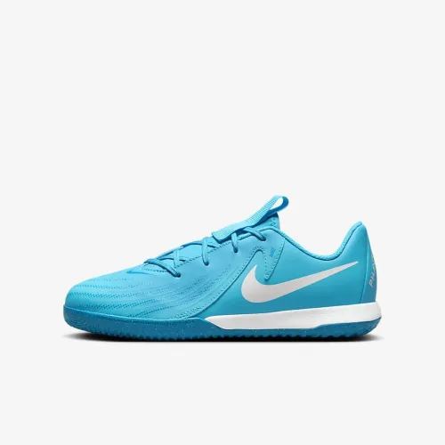 Nike Jr. Phantom GX 2 Academy Little/Big дитячі IC Soccer Кросівки блакитний