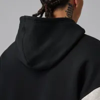 Nike Jordan Brooklyn мужские оверсайз Full-Zip Толстовка с капюшоном цвет черный
