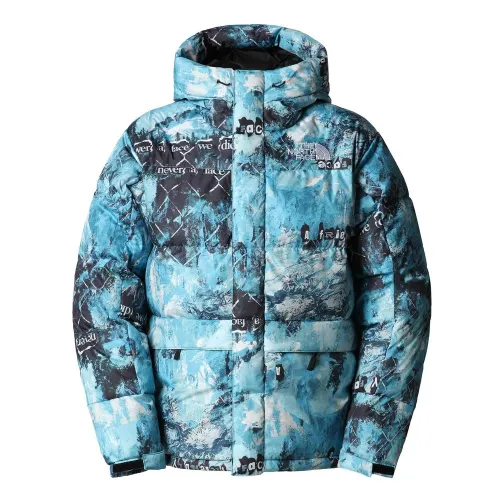 Куртка The North Face Printed Himalayan Down Parka 0A5J1J9C11 - Блакитна
