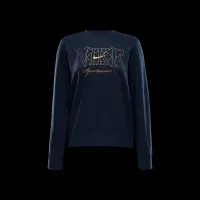 Nike Sportswear Club Fleece женская Pullover Crew-Neck свитшот синий
