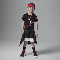 Nike Jordan Stretch Out Tee Toddler футболка цвет черный