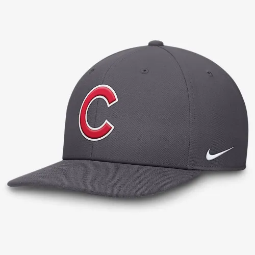 Chicago Cubs Pro мужские Nike Dri-FIT MLB Adjustable Hat цвет серый