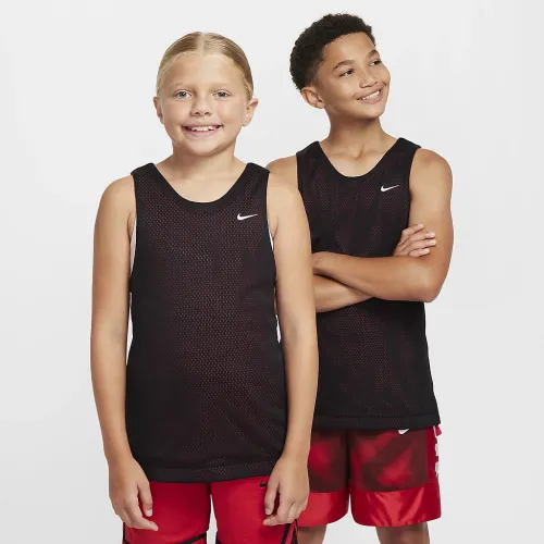 Nike Big дитячі Dri-FIT Reversible Jersey колір чорний