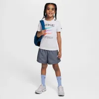 Nike Sportswear Little дитячі Sportswear Swoosh футболка колір білий