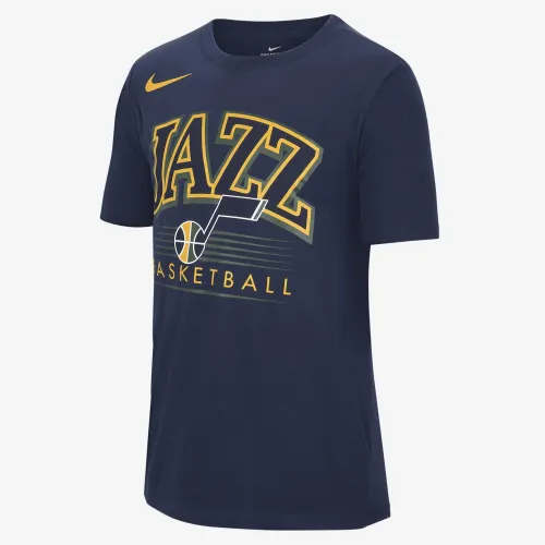 Utah Jazz Big дитячі Nike NBA футболка колір чорний