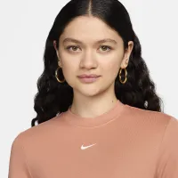 Nike Sportswear Essential женская Tight Midi Костюм цвет коричневый