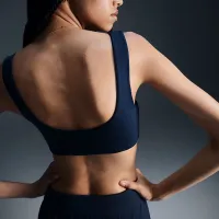 Nike Women by YOON женская Light-Support Lightly Lined Sports Bra синий