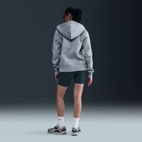 Nike Sportswear Phoenix Fleece женская Full-Zip Толстовка с капюшоном цвет серый