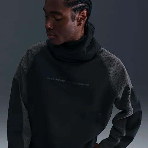 Nike Tech Boreas чоловічі оверсайз Толстовка з капюшоном колір чорний