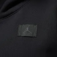 Nike Jordan Flight Fleece женская Satin-Lined Pullover Толстовка с капюшоном цвет черный