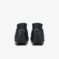 Nike Mercurial Superfly 10 Club MG High-Top футбольні бутси колір чорний