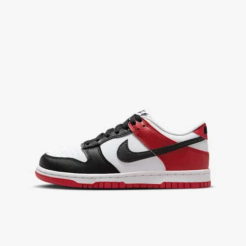 Nike Dunk Low Big детские Кроссовки цвет красный