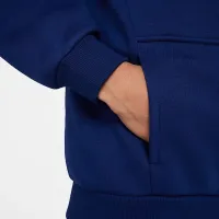 Nike Erling Haaland Club Fleece Big детские Толстовка с капюшоном синий