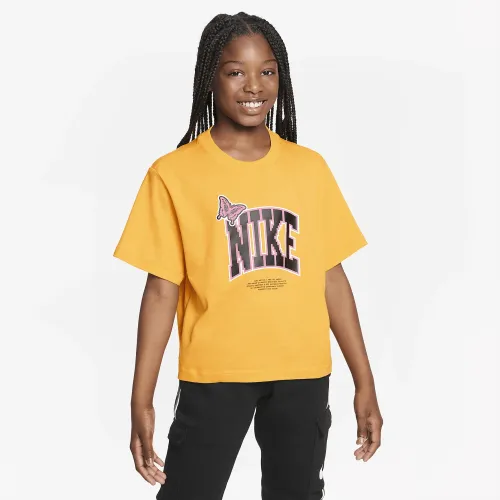Nike Sportswear Big дитячі (Girls') футболка Yellow