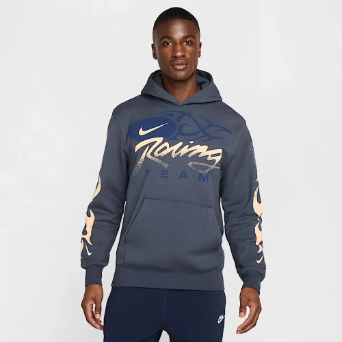 Nike Sportswear Club мужские Pullover Толстовка с капюшоном синий