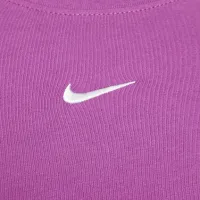 Nike Sportswear Essential Big детские (Girls') футболка цвет фиолетовый