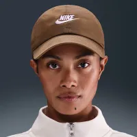 Nike Club Unstructuцвет красный Futura Wash Cap цвет коричневый