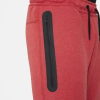 Nike Sportswear Tech Fleece Big детские (для мальчиков) Pants (Extended Size) цвет красный