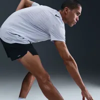 Nike AeroSwift чоловічі Dri-FIT ADV Short-Sleeve Running Top колір сірий
