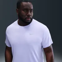 Nike Miler чоловічі Dri-FIT UV Short-Sleeve Running Top колір фіолетовий