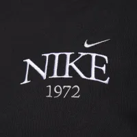 Nike Sportswear Phoenix Fleece женская оверсайз Cropped Crew-Neck свитшот цвет черный