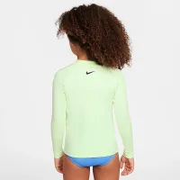 Nike Swim Hydroguard Little дитячі (Girls') Long-Sleeve футболка Yellow