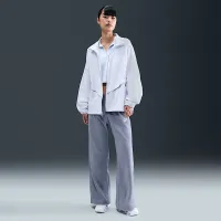 Nike Sportswear Club Fleece жіноча Mid-Rise Wide-Leg Cozy Pants блакитний