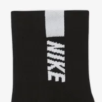 Nike Multiplier Running Ankle шкарпетки (2 Pair) колір чорний
