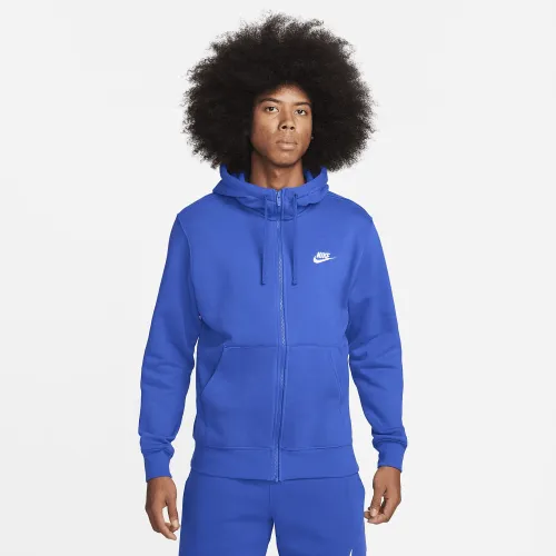 Nike Sportswear Club Fleece чоловічі Full-Zip Толстовка з капюшоном блакитний