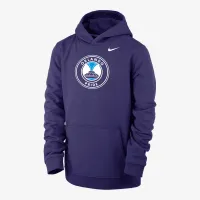 Orlando Pride Club Fleece Big детские (для мальчиков) Nike Soccer Толстовка с капюшоном цвет фиолетовый