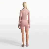 NikeSKIMS Ribbed Seamless женская Racerneck Tank Top цвет красный