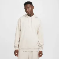 Nike Club Fleece мужские оверсайз French Terry Pullover Толстовка с капюшоном цвет коричневый