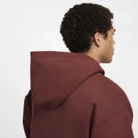 Nike Solo Swoosh чоловічі Full-Zip Толстовка з капюшоном колір коричневий