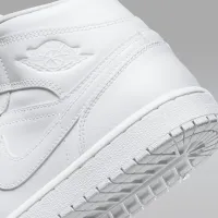 Nike Air Jordan 1 Mid жіноча Кросівки колір білий