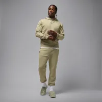 Nike Jordan Brooklyn Fleece чоловічі Pullover Толстовка з капюшоном колір коричневий