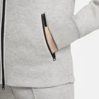 Nike Sportswear Tech Fleece Big дитячі (Girls') Full-Zip Толстовка з капюшоном колір сірий